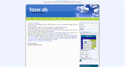 Desktop Screenshot of fasor.dk