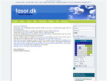 Tablet Screenshot of fasor.dk